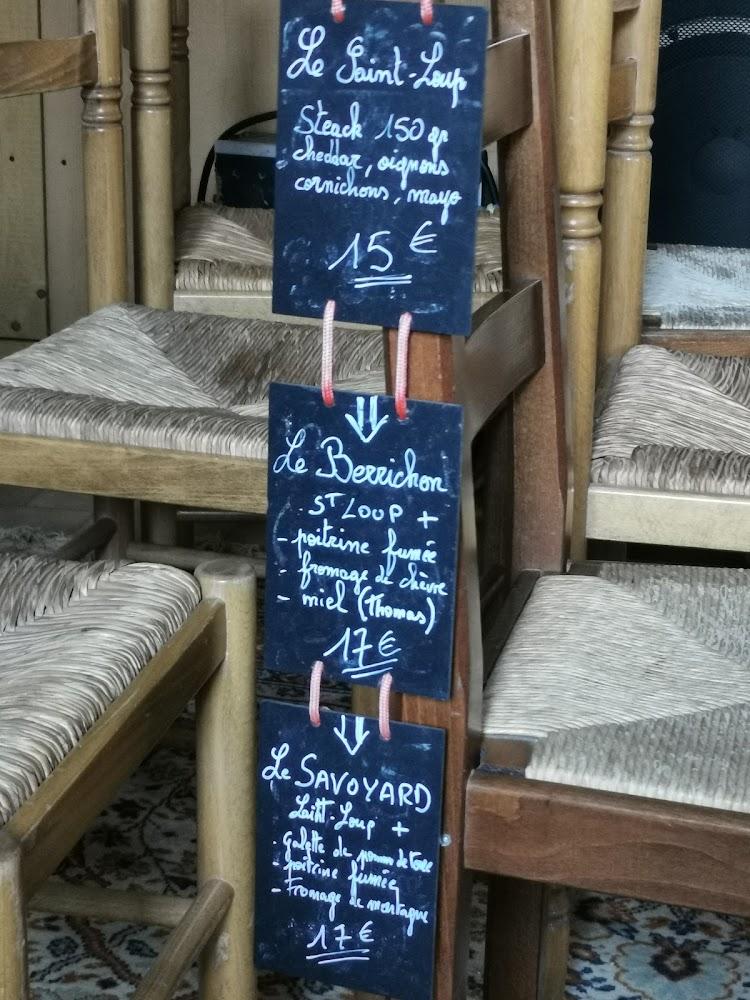 Le Saint-Loup - Menu Image 2